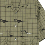 Camicia a quadri in verde Undercover - uomo 