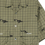 Camicia a quadri in verde Undercover - uomo 