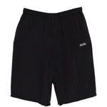 Shorts con fantasia gessata in nero Undercover - uomo 