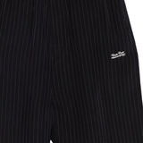 Shorts con fantasia gessata in nero Undercover - uomo 