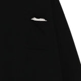 T-shirt con cut-out in nero Undercover - uomo 