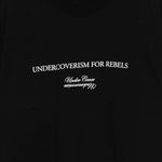 Felpa con stampa grafica in nero Undercover - uomo 