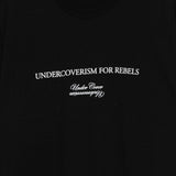 Felpa con stampa grafica in nero Undercover - uomo 