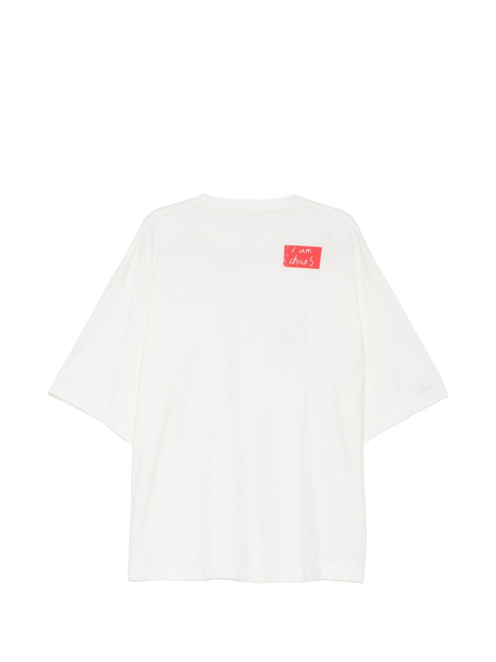 T-shirt con stampa in bianco Undercover - uomo 