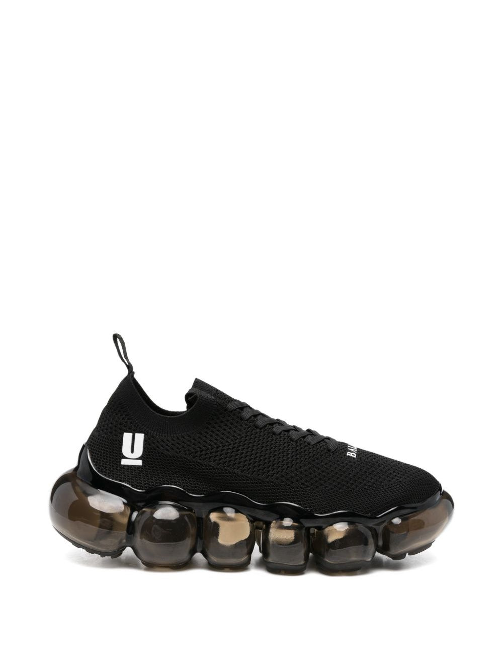 Sneakers con suola a bolle in nero Undercover - uomo 