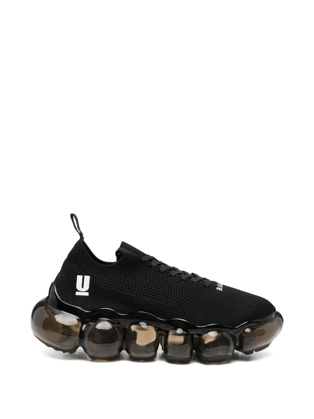 Sneakers con suola a bolle in nero Undercover - uomo 