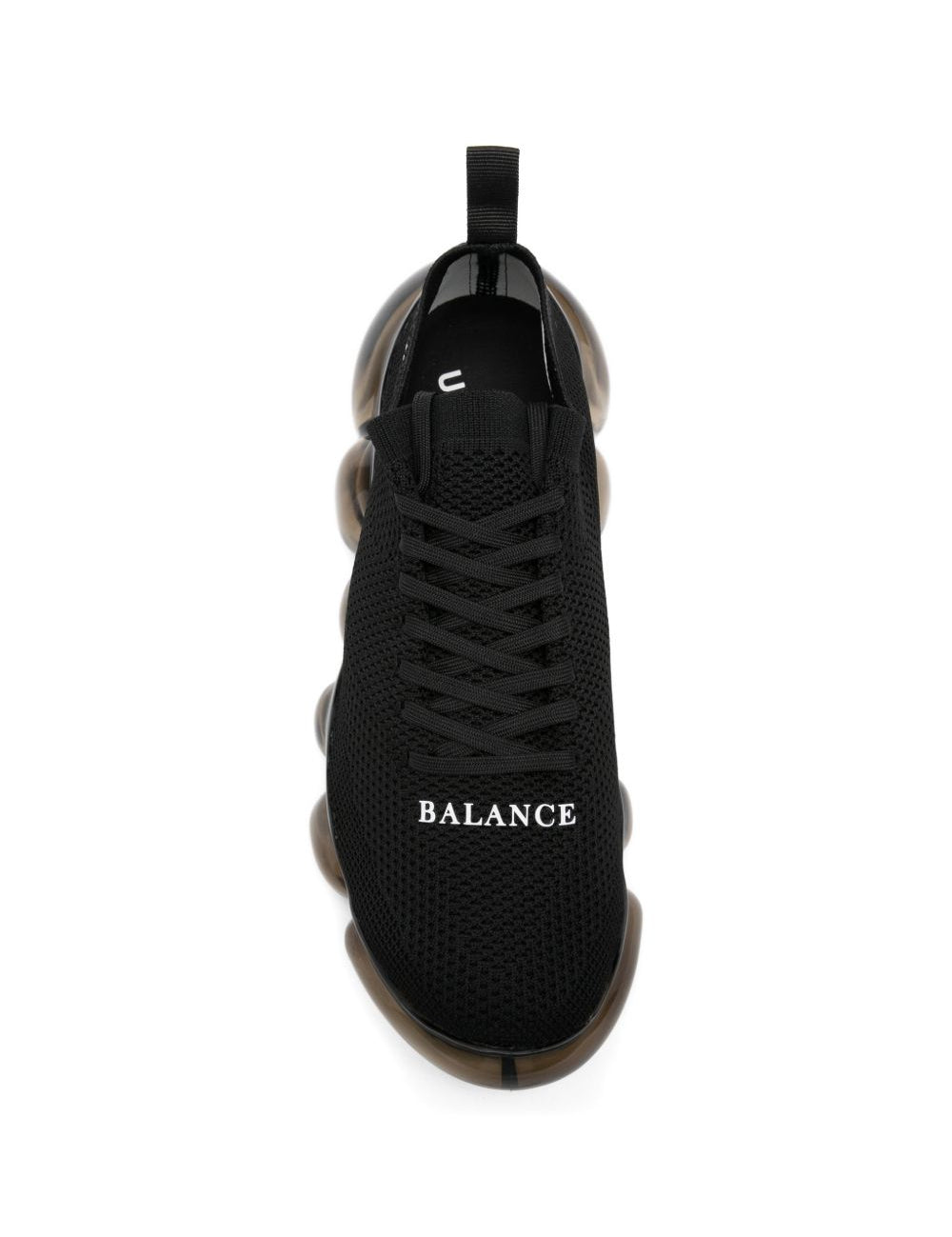 Sneakers con suola a bolle in nero Undercover - uomo 