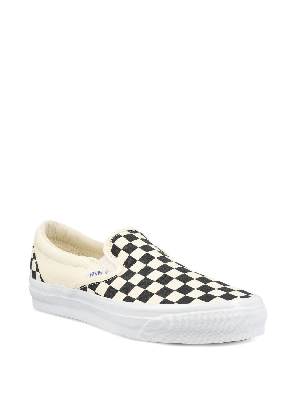 Sneakers slip-on reissue 98 lx a scacchi in bainco e nero Vans - unisex 