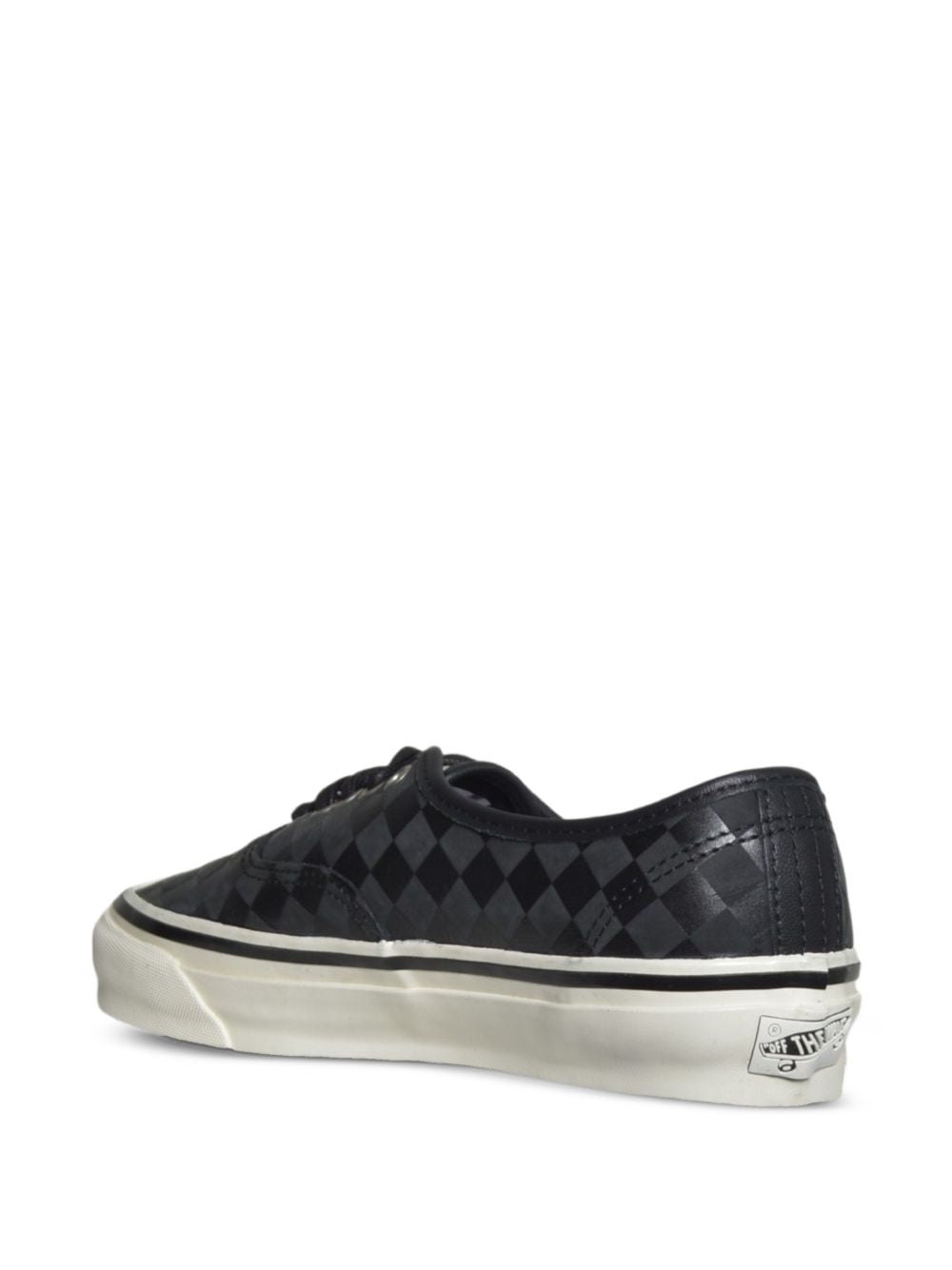 Sneakers authentic 44 diamond check in nero Vans - unisex 