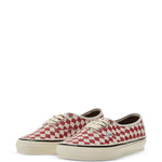 Sneakers authentic 44 diamond check in bianco e rosso Vans - unisex 