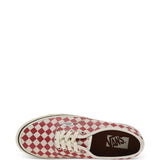 Sneakers authentic 44 diamond check in bianco e rosso Vans - unisex 