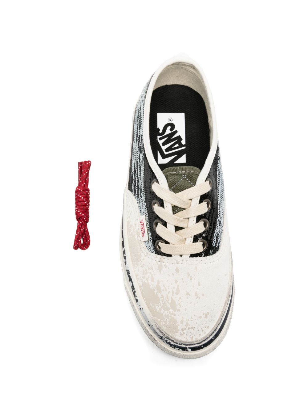 Sneakers lx authentic 44 denim in bianco Vans - unisex 