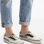 Sneakers lx authentic 44 denim in bianco Vans - unisex 