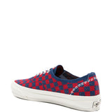 Sneakers LX Authentic 44 EK Punk Check in rosso e blu Vans - unisex 