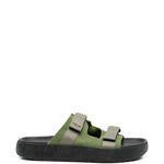 Ciabatte in camoscio in nero Veja - uomo 