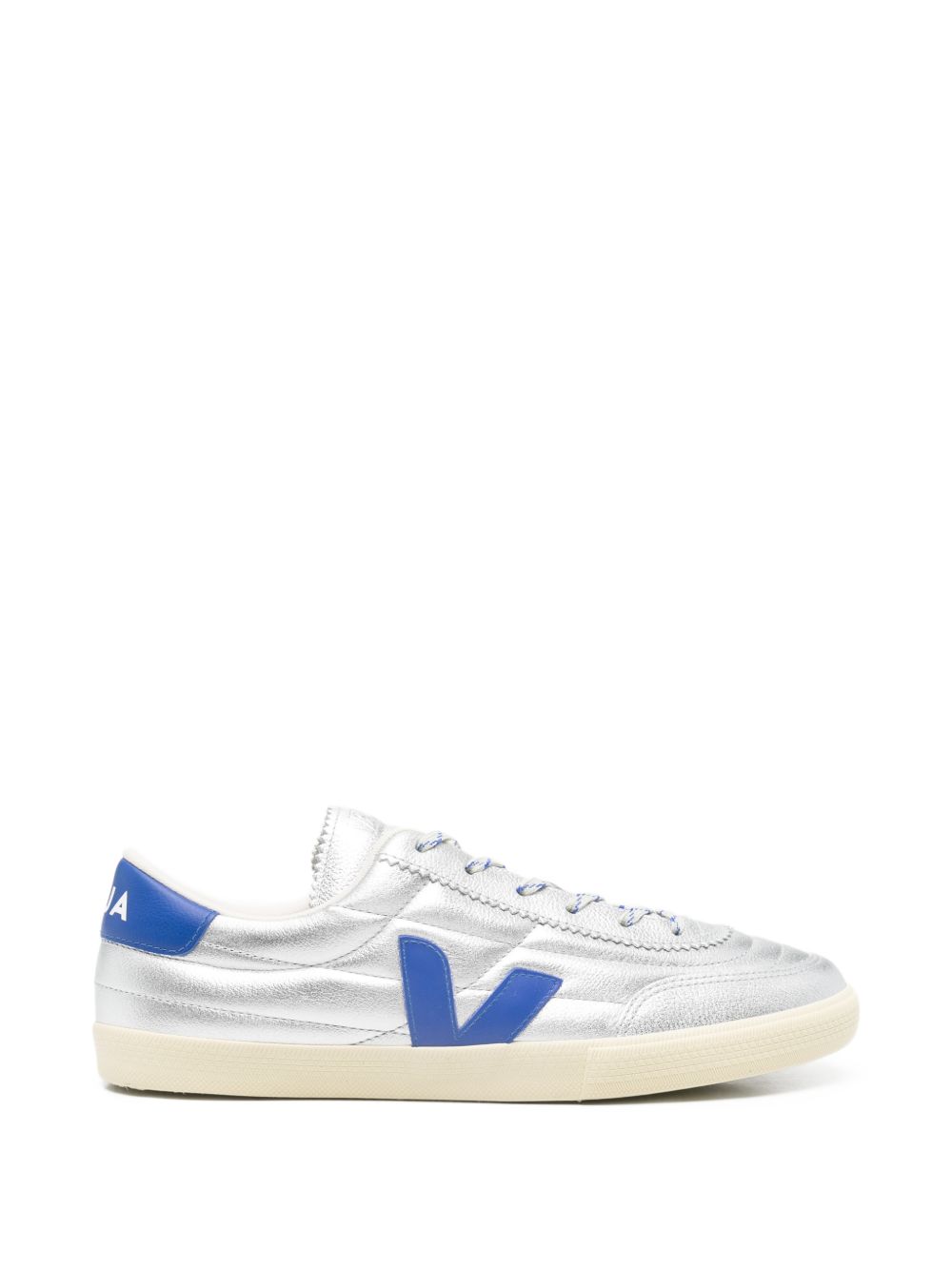 Sneakers basse panenka in argento Veja - donna 