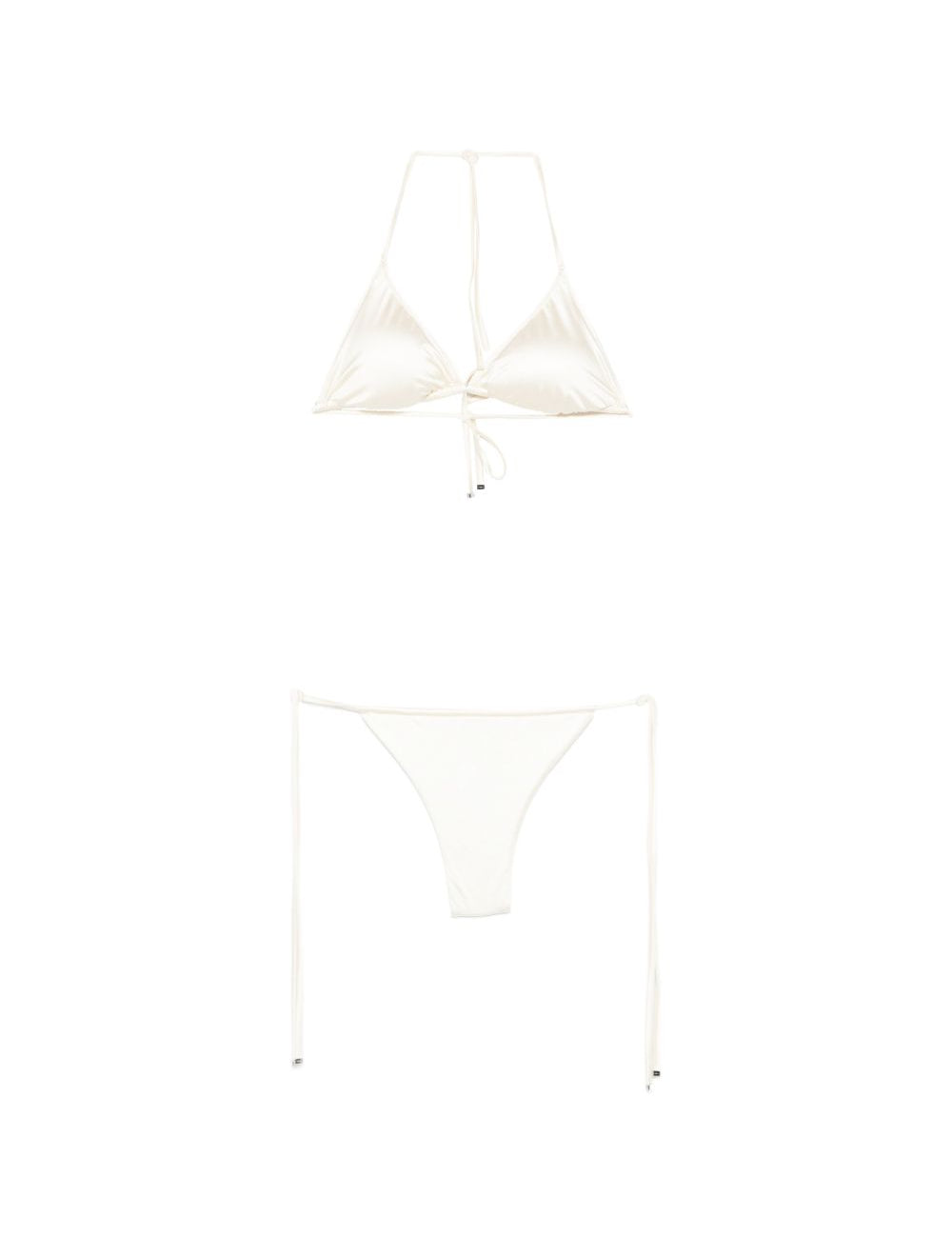 Bikini con top a triangolo in beige Venuja - donna 