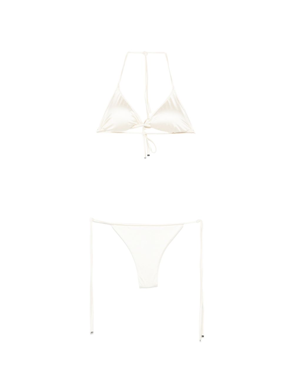 Bikini con top a triangolo in beige Venuja - donna 