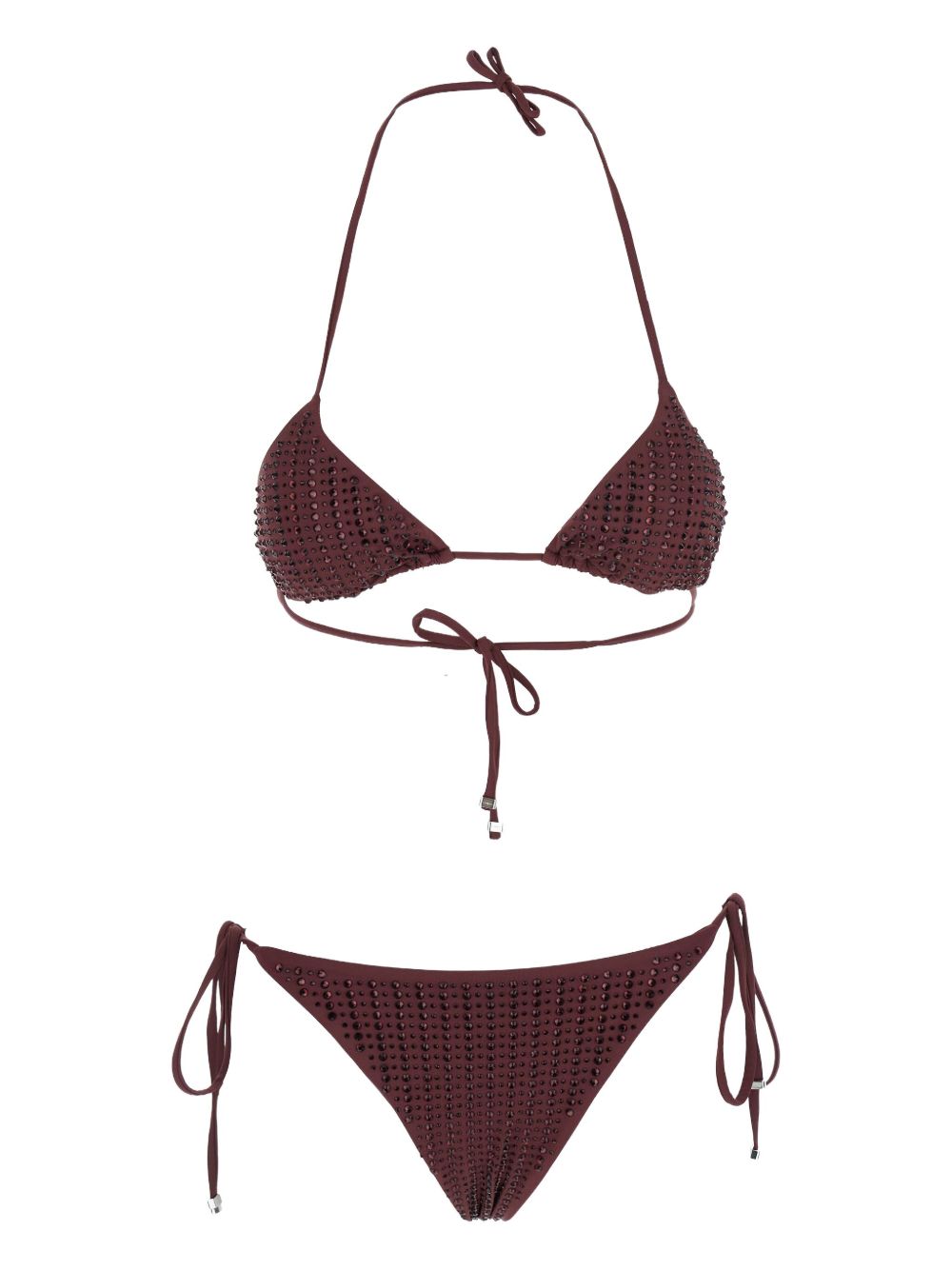 Set bikini a triangolo in marrone Venuja - donna 