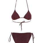 Set bikini a triangolo in marrone Venuja - donna 