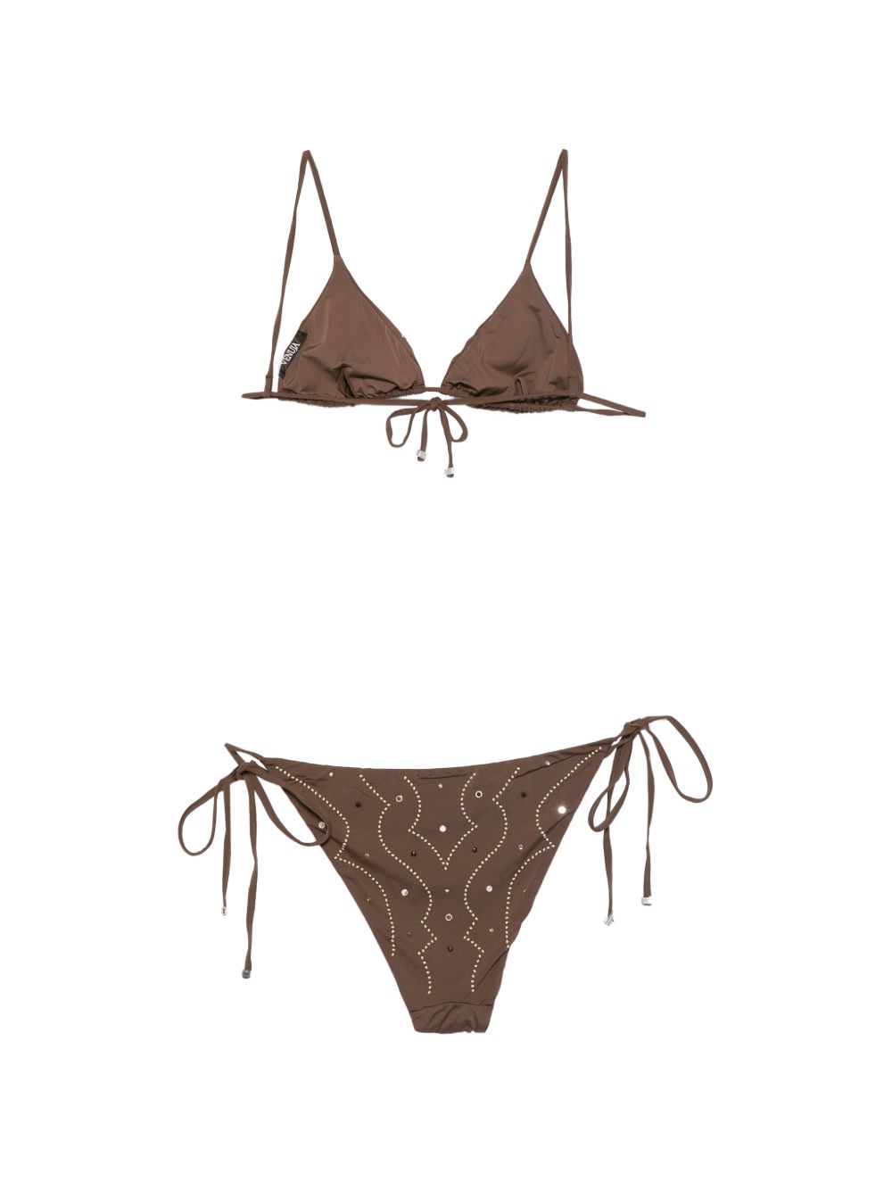 Set bikini a triangolo in marrone Venuja - donna 