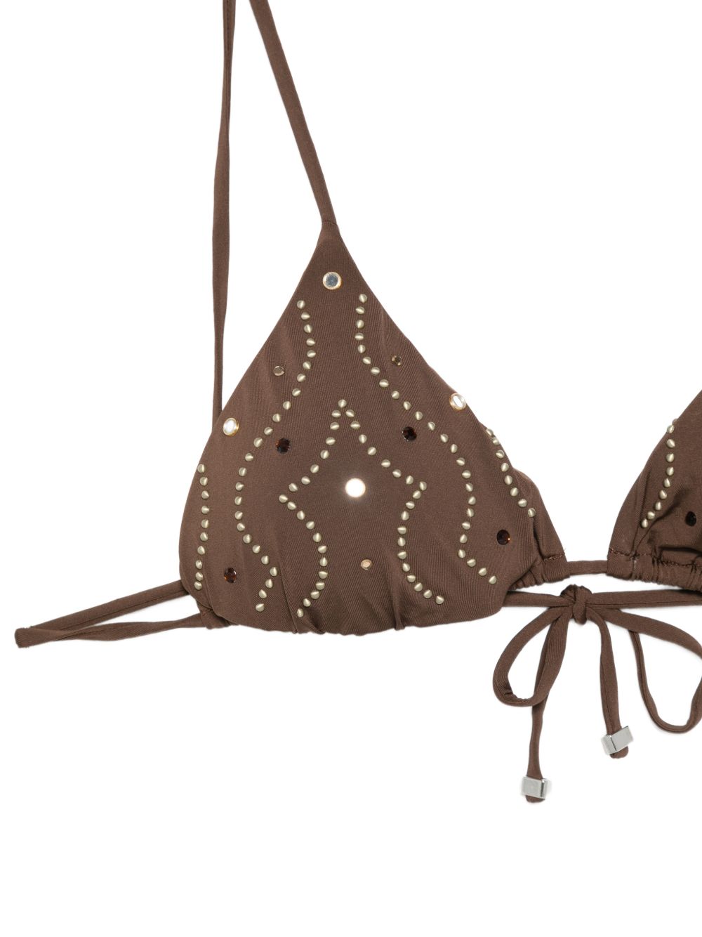 Set bikini a triangolo in marrone Venuja - donna 