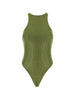 Costume da bagno con strass in verde Venuja - donna