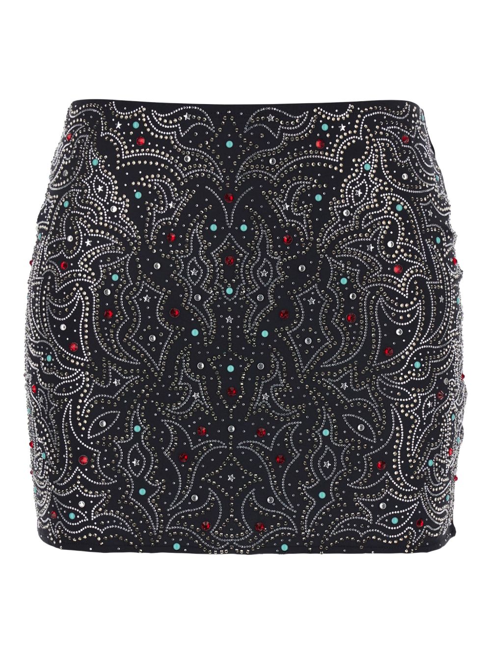 Gonna con paillettes in nero Venuja - donna 
