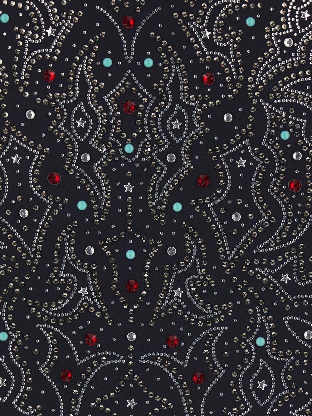Gonna con paillettes in nero Venuja - donna 