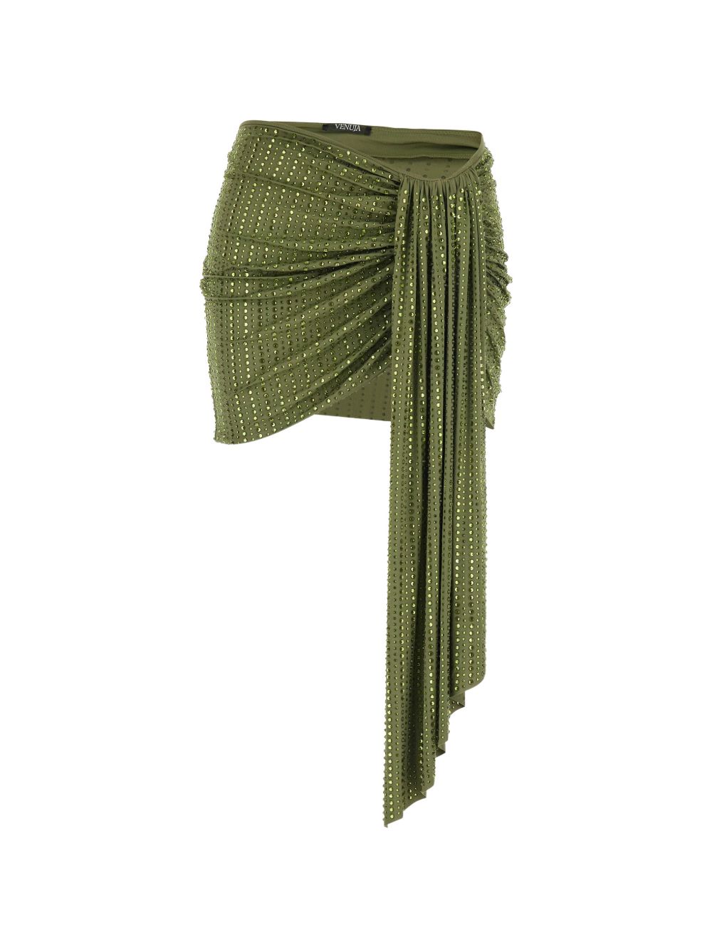 Gonna con strass in verde Venuja - donna 