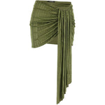 Gonna con strass in verde Venuja - donna 