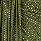 Gonna con strass in verde Venuja - donna 
