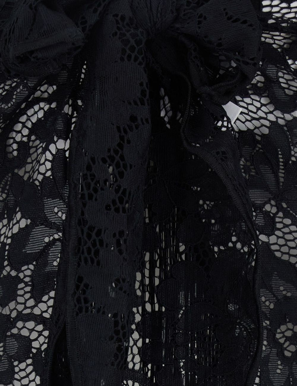 Gonna con frange in nero Venuja - donna 