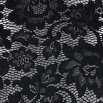 Top in pizzo a fiori in nero Venuja - donna 