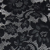 Top in pizzo a fiori in nero Venuja - donna 