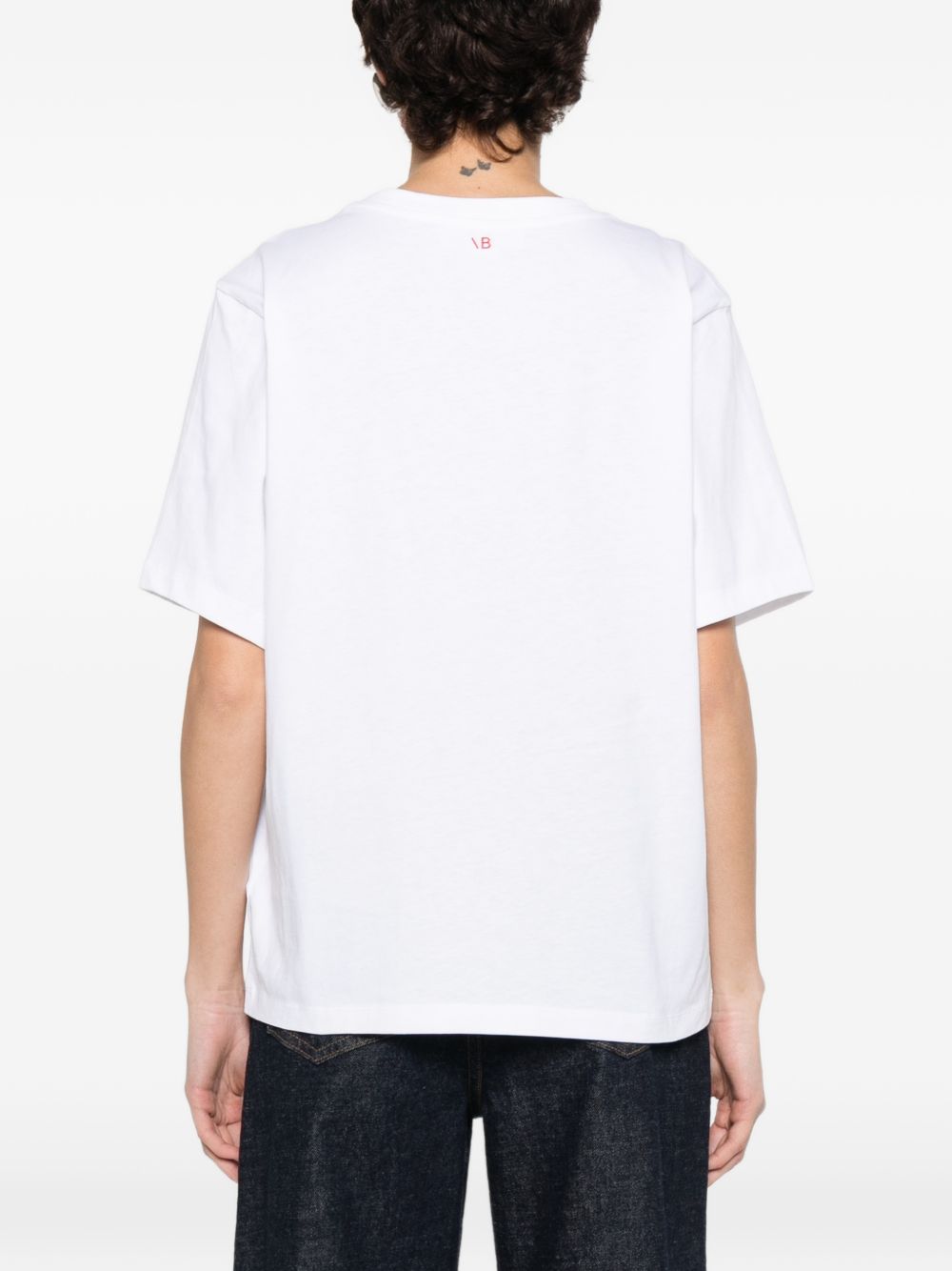 T-shirt my dad had a rolls-royce in bianco Victoria Beckham - donna 