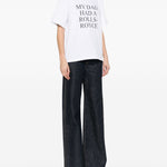 T-shirt my dad had a rolls-royce in bianco Victoria Beckham - donna 