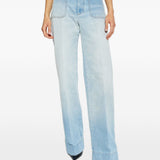 Jeans con tasche in blu Victoria beckham - donna 