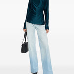 Jeans con tasche in blu Victoria beckham - donna 