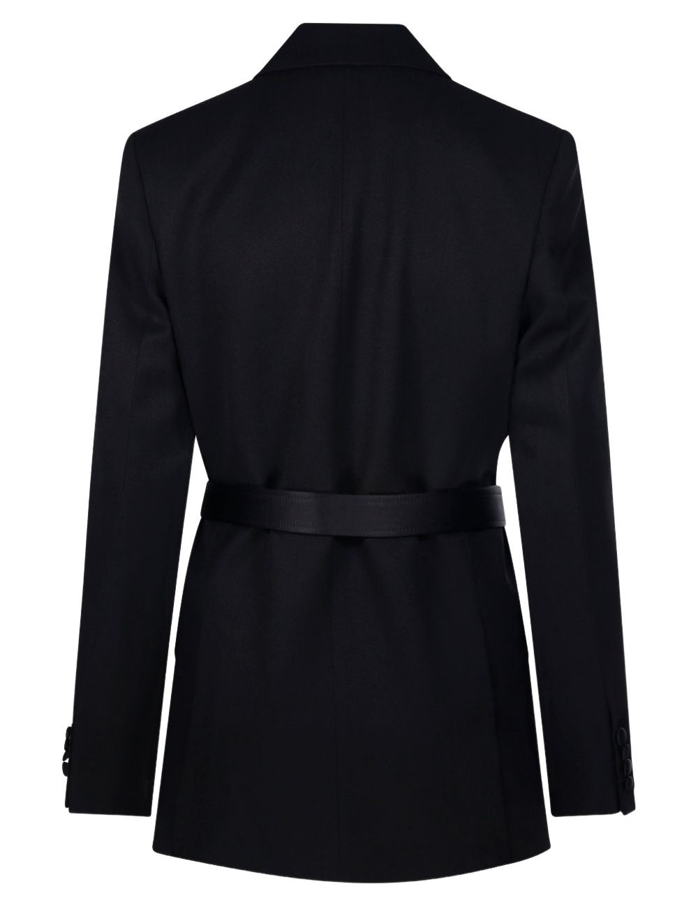 Blazer con cintura in nero Victoria beckham - donna 