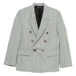 Blazer doppiopetto in grigio Victoria beckham - donna 
