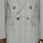 Blazer doppiopetto in grigio Victoria beckham - donna 