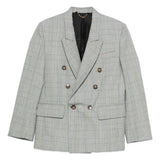 Blazer doppiopetto in grigio Victoria beckham - donna 