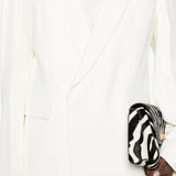 Blazer doppiopetto in bianco Victoria beckham - donna 