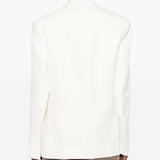 Blazer doppiopetto in bianco Victoria beckham - donna 
