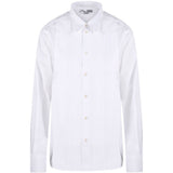Camicia con collo plisse in bianco Victoria Beckham - donna 
