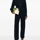 Camicia pigiama in blu victoria beckham - donna 