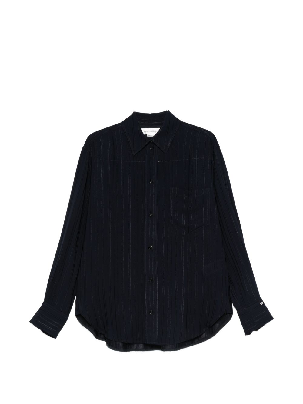 Camicia pigiama in blu victoria beckham - donna 