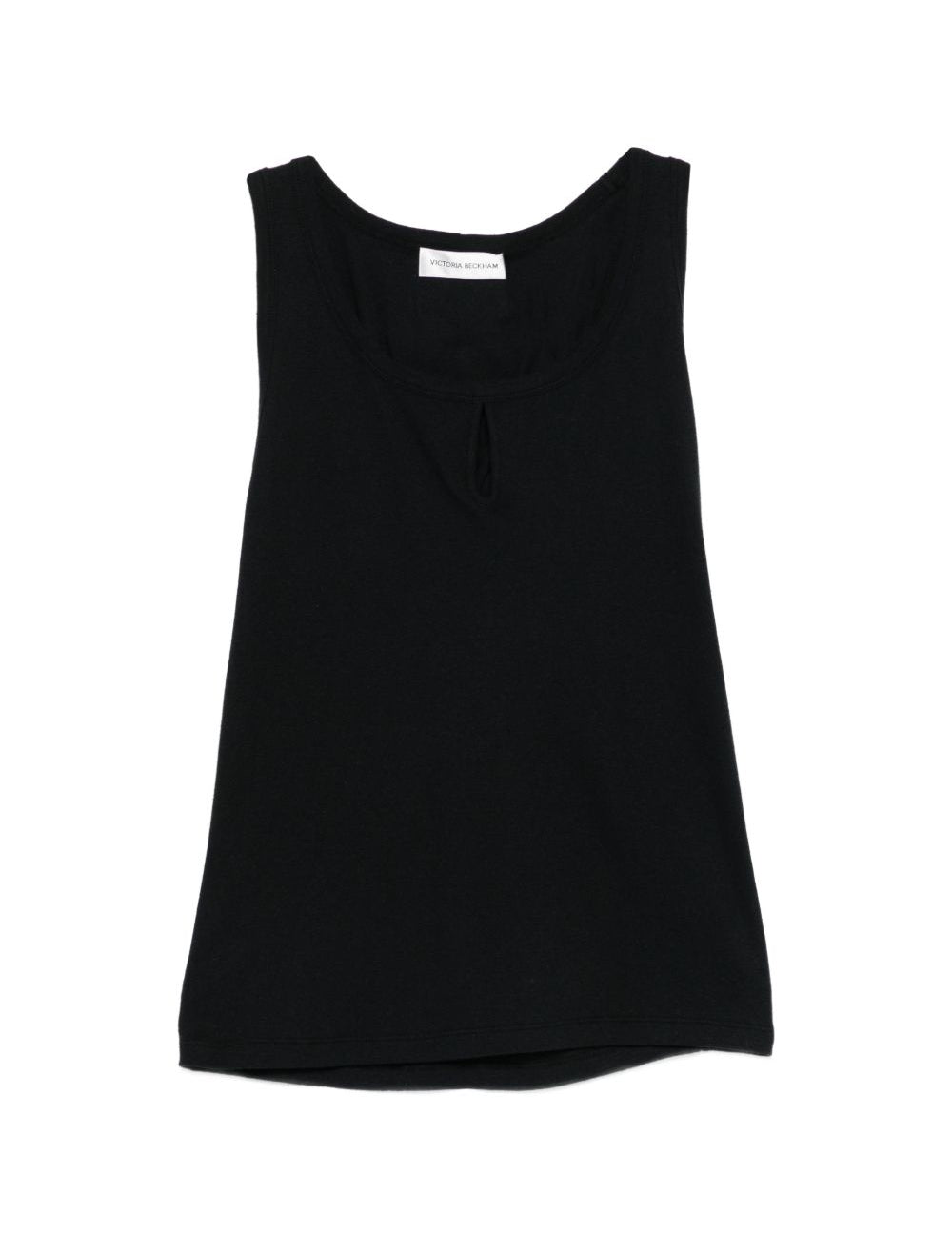 Canotta con apertura in nero Victoria beckham - donna 