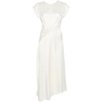 Abito Aria con nodo in bianco Victoria beckham - donna 